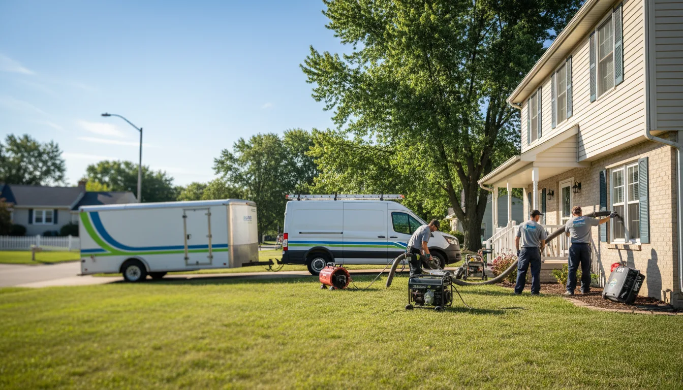 Flooded Basement Restoration And Cleanup With Repair in Fort Covington, NY near me